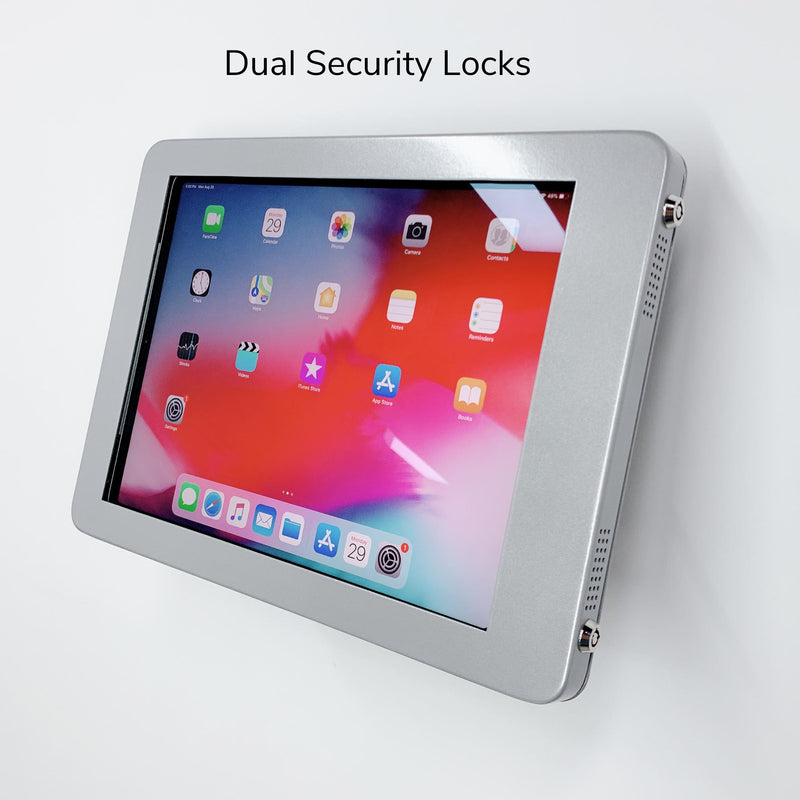 Aluminum Wall Mounted Case for iPad