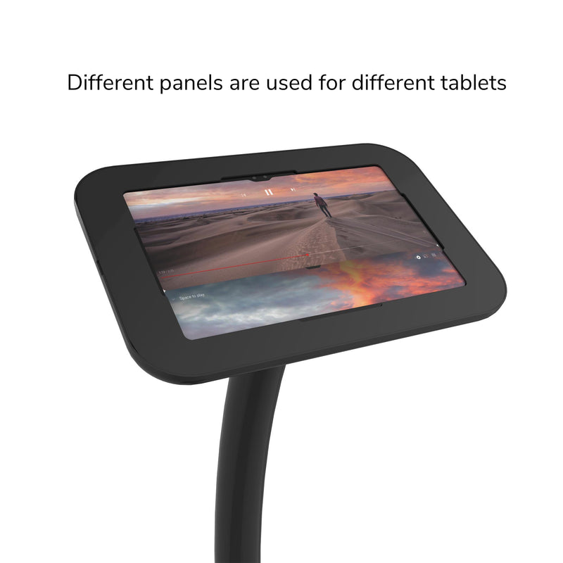 Kiosque d'affichage de tablette mince verrouillable pour tablettes iPad Android