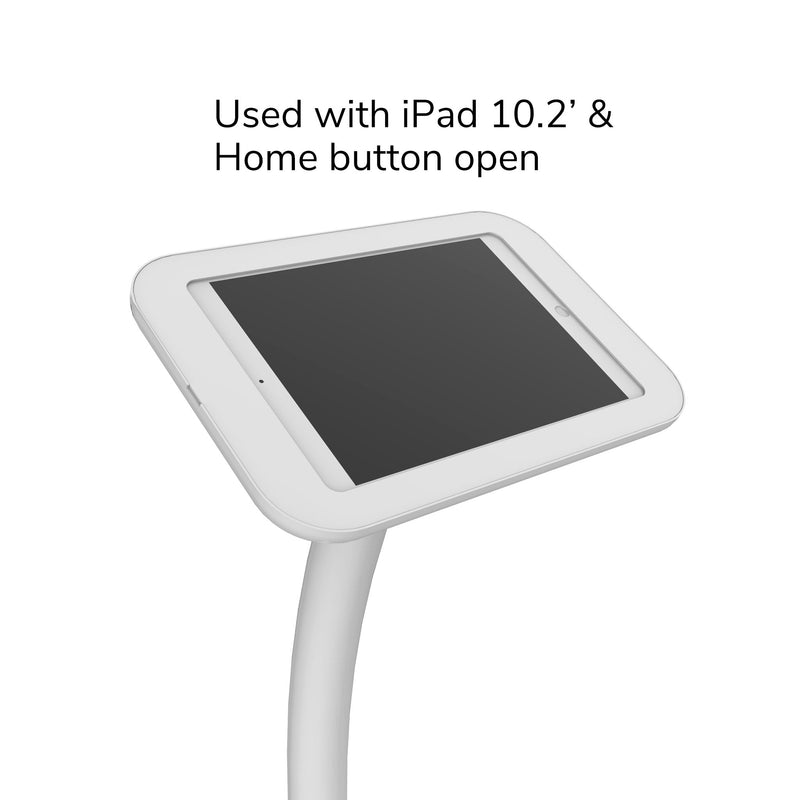 Triple Sided Floor Stand For iPad Anti Theft Commercial